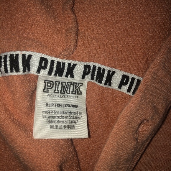 Victoria’s Secret Pink Cropped Hoodie - Picture 4 of 4